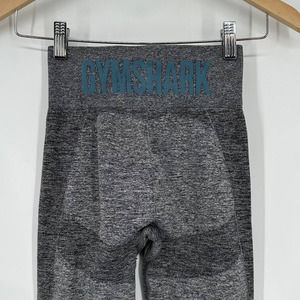 Gymshark Flex Leggings High Waisted Yoga Pants Charcoal Marl